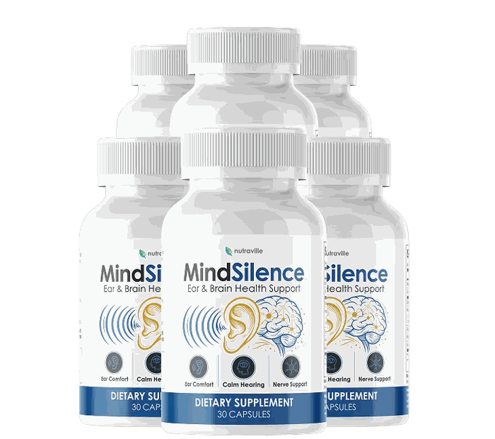 Six-bottle supply of MindSilence
