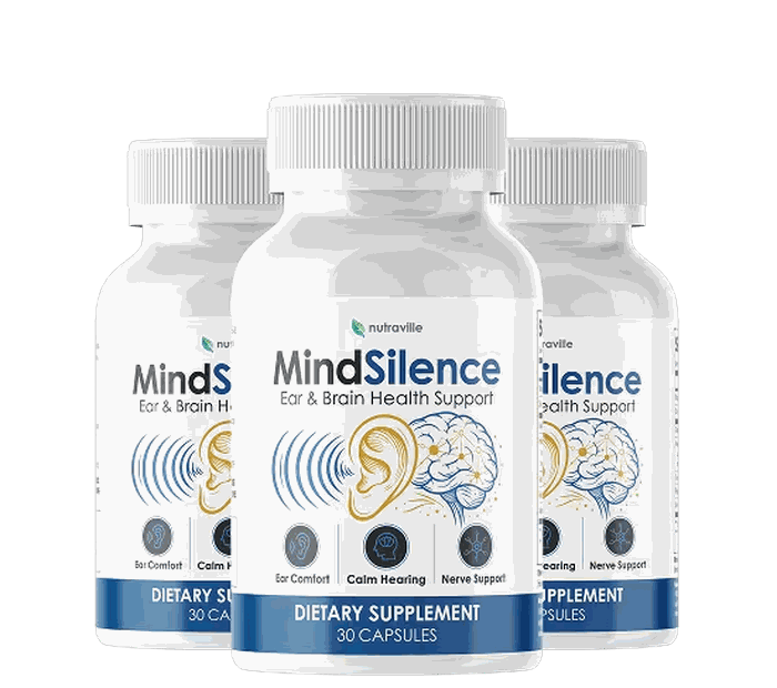 Three-bottle supply of MindSilence